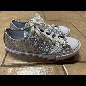 Silver Converse